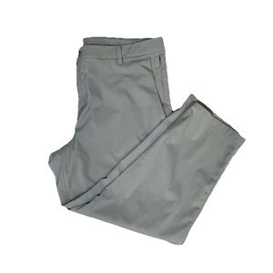 Lululemon Commission Classic-Fit Pant 28" Inseam Tech Woven Size 40 Rover Beige